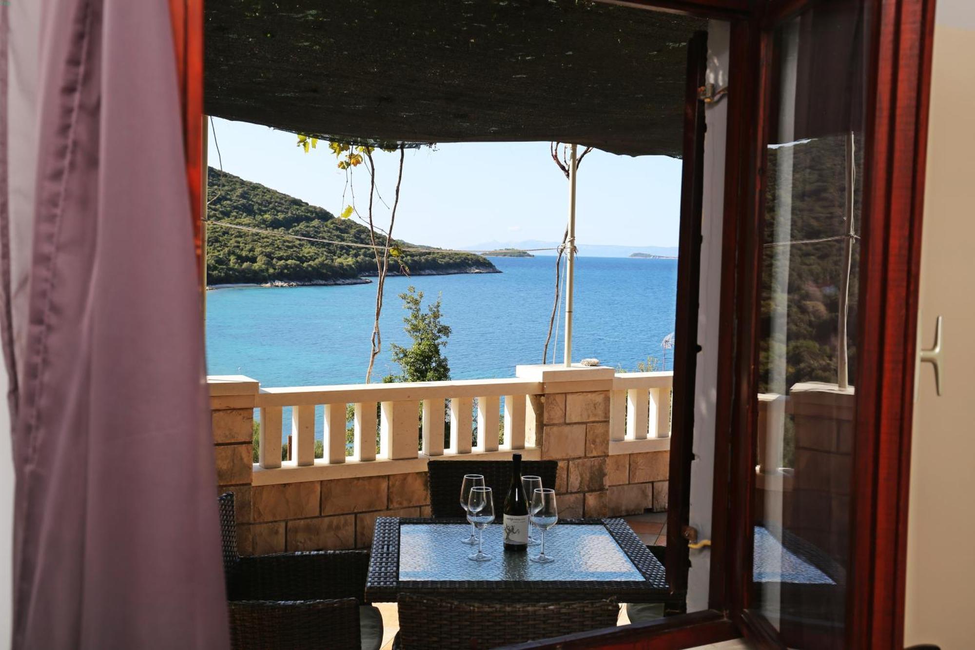 Seaside Apartments With A Swimming Pool Tri Zala, Korcula - 558 Zrnovo 客房 照片