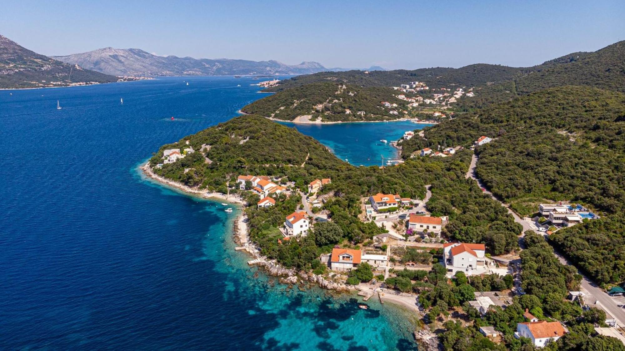 Seaside Apartments With A Swimming Pool Tri Zala, Korcula - 558 Zrnovo 外观 照片